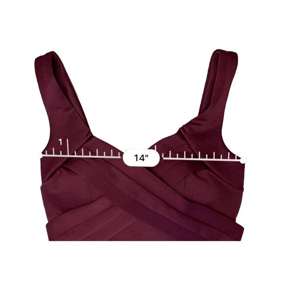 Emerald Sunday Sleeveless Evening Brides Maid Sleeveless Long Dress MEDIUM Slit - Picture 7 of 14